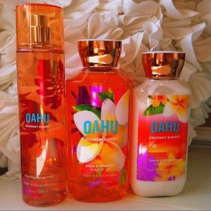 Oahu Coconut Sunset body set